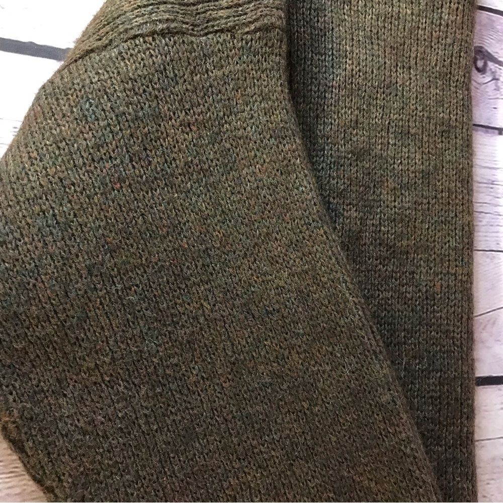 VINTAGE Daniel Hechter Paris Men’s Brown Marled Crew Neck Long Sleeve Sweater L - Picture 7 of 7